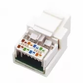 Фото вставка гнездо вставка rj-45 (keystone jack) cat5e, тип-1 rexant (03-1011)