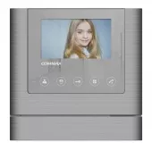 Купить commax cdv-43m (grey/mirror) видеодомофон 4,3" (темное серебро)