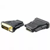 Фото переходник переходник аудио (штекер dvi - гнездо hdmi), (1шт.) rexant (06-0172-b) кратно 10 шт