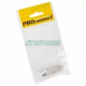 Фото коннектор разъём штекер tv никель c пружиной proconnect (пакет боб) 1 шт (05-2011-4-7)
