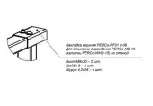 Купить накладка верхняя perco-rf01 0-08