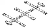 Купить монтажная рама perco-rf20