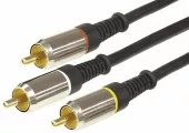 Фото шнур шнур 3rca plug - 3rca plug 5м (gold) - металл rexant (17-0236)