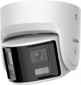 Фото i-flow f-ic-2344pcms/a(2.8mm) уличная панорамная купольная ip-видеокамера с led-подсветкой до 30м 4мп
