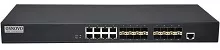 Новый (L2+) коммутатор OSNOVO SW-70816/L2 с 8*RJ45 и 16*SFP портами