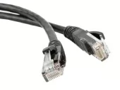 Фото twt-45-45-2.0-bk патч-корд rj45 - rj45, 4 пары, utp, категория 5е, 2 м, черный, twt twt-45-45-2.0-bk
