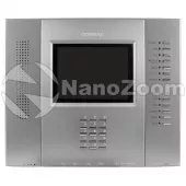 Фото домофон без трубки commax cav-501a серебро 5”