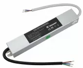 Фото источник питания источник питания 110-220v ac/12v dc, 2а, 24w с проводами, влагозащищенный (ip67) (200-024-2)