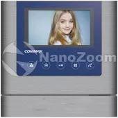 Купить координатный домофон без трубки commax cdv-43m/vz синий 4.3”
