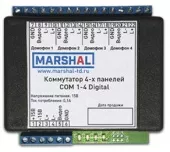 Фото коммутатор домофонной линии com 1-4 digital
