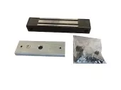 Фото accordtec ml-180k с планкой (серый) электромагнитный влагозащищенный замок 180 кг