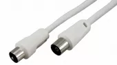 Фото шнур шнур tv plug - tv jack 7м белый rexant (18-0006)