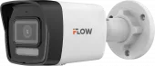 Фото i-flow f-ic-1182cm(2.8mm) уличная цилиндрическая ip-видеокамера с гибридной подсветкой до 30м 8мп