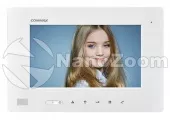Фото домофон без трубки commax cav-1020ig+ белый 10.1”