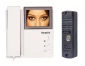 Купить falcon eye комплект видеодомофона fe-4chp2 + avc-305 (pal) антик