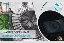 Камера снимает в ч/б режиме Камера снимает в ч/б режиме