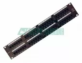 Фото патч-панель патч-панель 19', 2u, 48 портов rj-45, категория 5e rexant (04-0022)