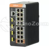 Купить управляемый poe коммутатор dahua dh-pfs4420-16gt-dp 8к 54гбит/с