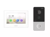 Фото комплект ip-видеодомофона ds-d100ikwf