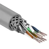 Фото витая пара кабель sstp 4pr 23awg cat7 305м rexant (01-0542)