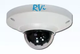 На рынке появилась новая мини-купольная антивандальная IP-камера RVi формата Full HD, с записью на SD-карту