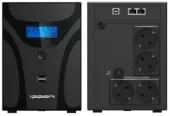 Купить источник бесперебойного питания ippon smart power pro ii euro 1200 720вт 1200ва черный