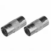Фото переходник переходник антенный, (гнездо tv - гнездо tv), (1шт.) rexant (06-0029-a) кратно 10 шт