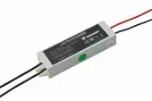 Фото источник питания источник питания 110-220v ac/12v dc, 0,5а, 5w с проводами, влагозащищенный (ip67) (200-005-2)