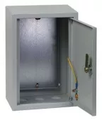 Фото шкаф навесной с монтажной платой 400х300х220 мм щмп-40.30.22 (щрнм-1) ip31 (mb22-1)