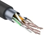 Фото витая пара кабель ftp 4pr 24awg cat5e 305м outdoor rexant (01-0146)