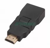 Фото переходник переходник шт.hdmi - гн.hdmi поворотный gold rexant (17-6813)