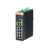 Купить управляемый poe-коммутатор промышленный dahua dh-pfs4210-8gt-dp 10-портовый