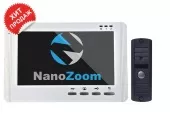 Купить комплект видеодомофона с вызывной панелью «nano 3»