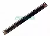 Фото патч-панель патч-панель 24 гнезда rj-45 cat5e 19' rexant (04-0021)
