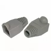 Фото колпачок защитный колпачок для штекера 8р8с (rj-45), серый (2шт.) rexant (06-0084-a2) кратно 10 шт