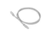 Фото патч-корд rj45 - rj45, 4 пары, utp, категория 5е, 1.5 м, серый, twt twt-45-45-1.5-gy
