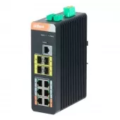 Купить уличный сетевой poe-коммутатор dahua dh-pfs4410-6gt-dp 10-портовый