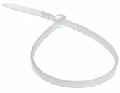 Фото стяжка хомут nylon 250x3,6 мм 100 шт. белый proconnect (57-0250)