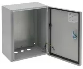 Фото шкаф навесной с монтажной платой 500х400х220 мм щмпг-50.40.22 (щрнм-2) ip54 (mb24-2)