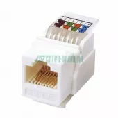 Фото вставка гнездо вставка rj-45 (keystone jack) cat5e, тип-2 rexant (03-1012)