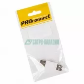 Фото переходник переходник шт usb-a (male) - шт usb-a (male) proconnect (пакет боб) 1 шт (18-1170-9)