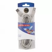Фото шнур шнур шт. usb-а - шт. usb-a 3m rexant (06-3153) кратно 10 шт