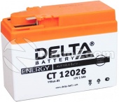 Фото аккумулятор для мототехники delta ct 12026 12v 2.5ah