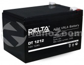 Фото необслуживаемый аккумулятор delta dt 1212 12v 12ah
