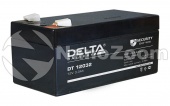 Фото герметизированный аккумулятор delta dt 12032 12v 3.2ah