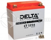 Фото необслуживаемый аккумулятор delta ct 1214 12v 14ah
