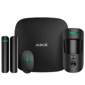 Купить ajax starterkit cam (black) комплект охранной сигнализации