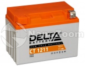 Фото аккумуляторная батарея delta ct 1211 12v 11ah