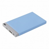 Фото портативный аккумулятор портативное зарядное устройство power bank 4000 mah usb голубое proconnect (30-0500-3)